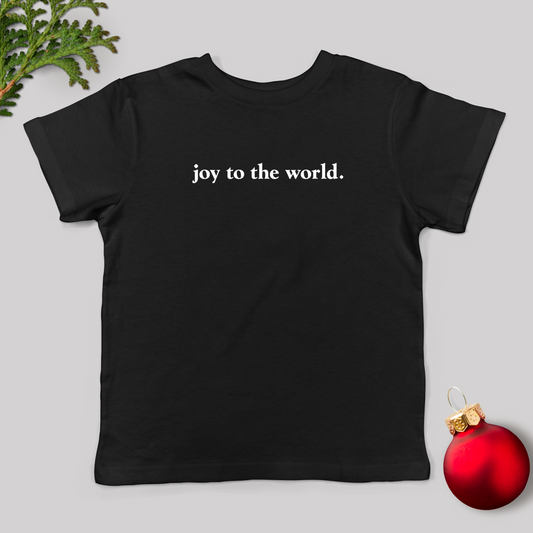Joy to the World Tee for Kids