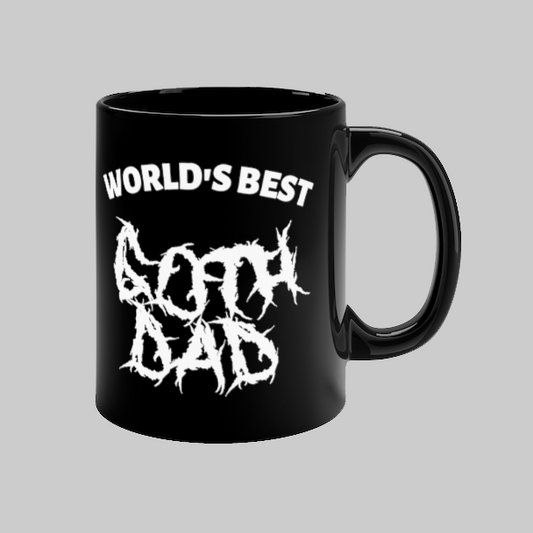 World's Best Goth Dad Mug