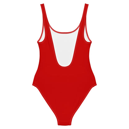 Enjoy the Silence One-Piece Swimsuit - Red