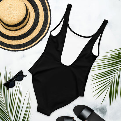 Enjoy the Silence One-Piece Swimsuit - Black