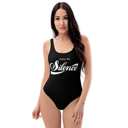 Enjoy the Silence One-Piece Swimsuit - Black