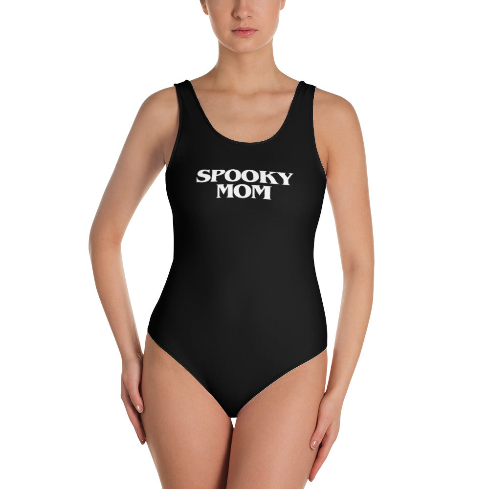 Spooky Mom One-Piece Swimsuit