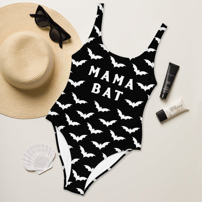 Mama Bat One-Piece Swimsuit