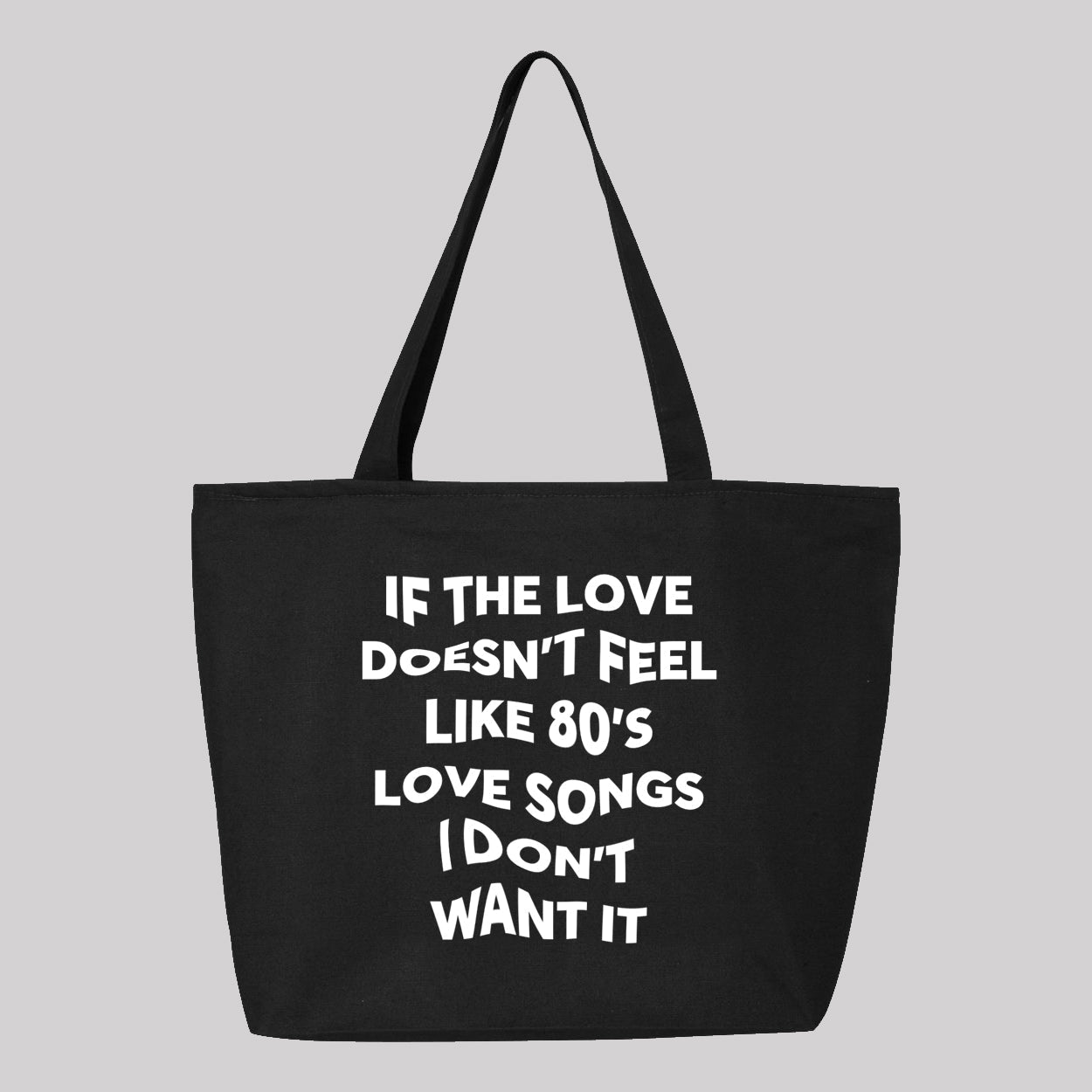 80 Love Songs Tote Bag - Baby Teith