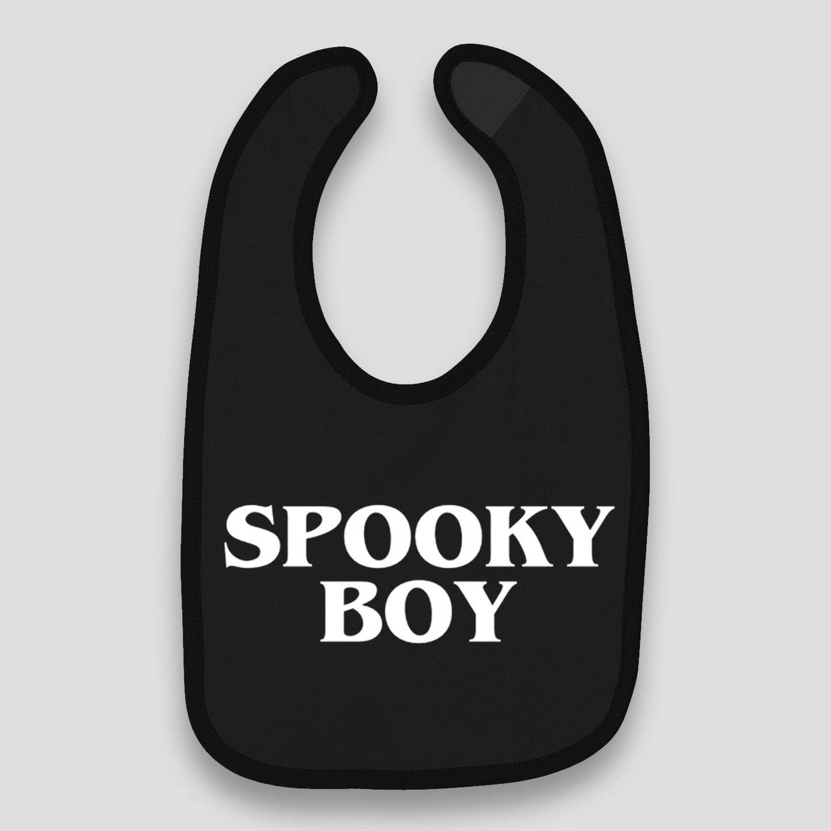 Spooky Boy Baby Bib - Baby Teith