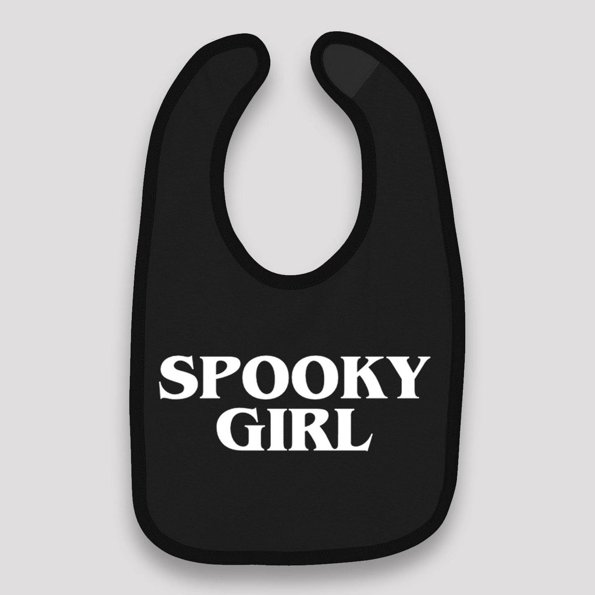 Spooky Girl Baby Bib - Baby Teith