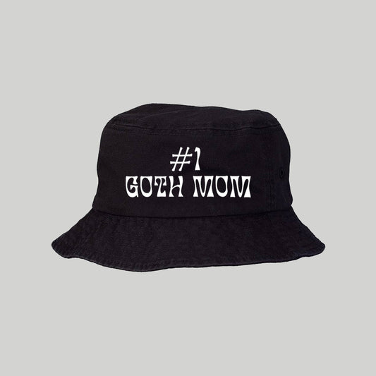 #1 Goth Mom Bucket Hat - Baby Teith