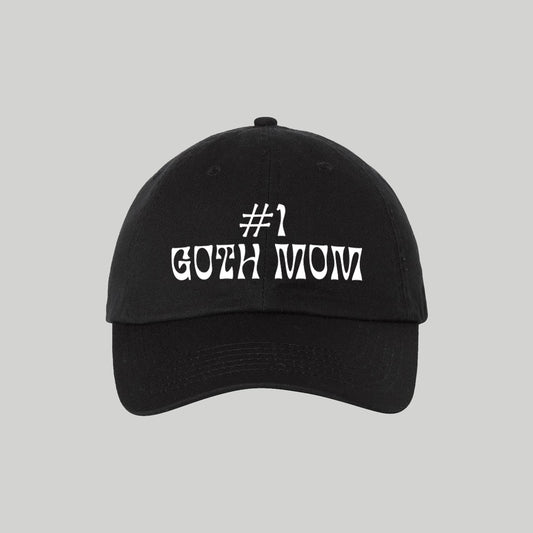 #1 Goth Mom Twill Hat - Baby Teith
