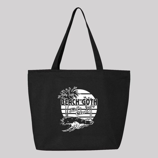 Beach Goth Kids Club Canvas Tote Bag - Baby Teith