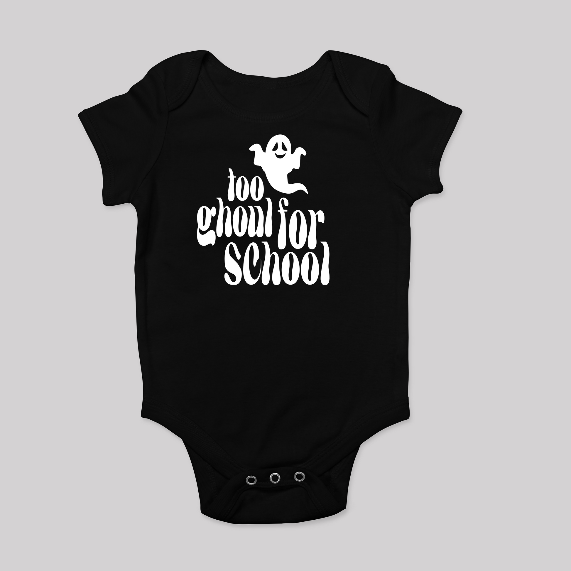 Too Ghoul for School Bodysuit for Babies - Baby Teith