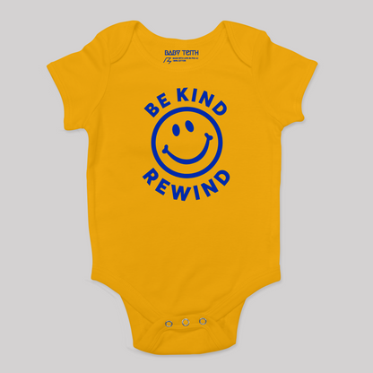 Be Kind Rewind Baby Bodysuit (2 Colors) - Baby Teith