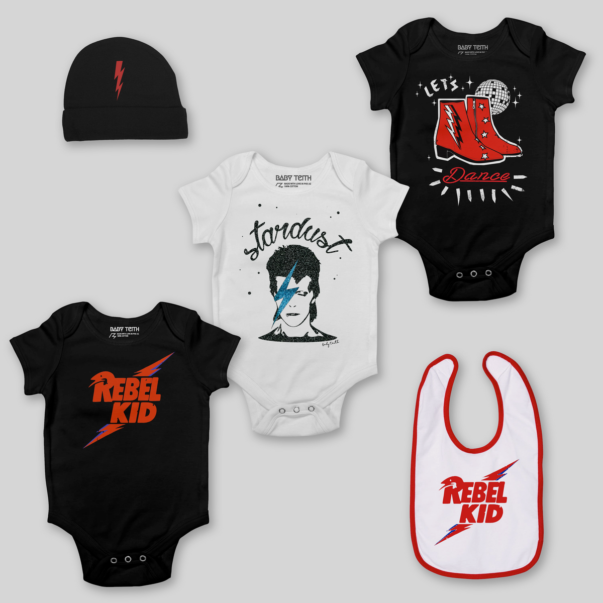 Bowie Baby Gift Set - Baby Teith