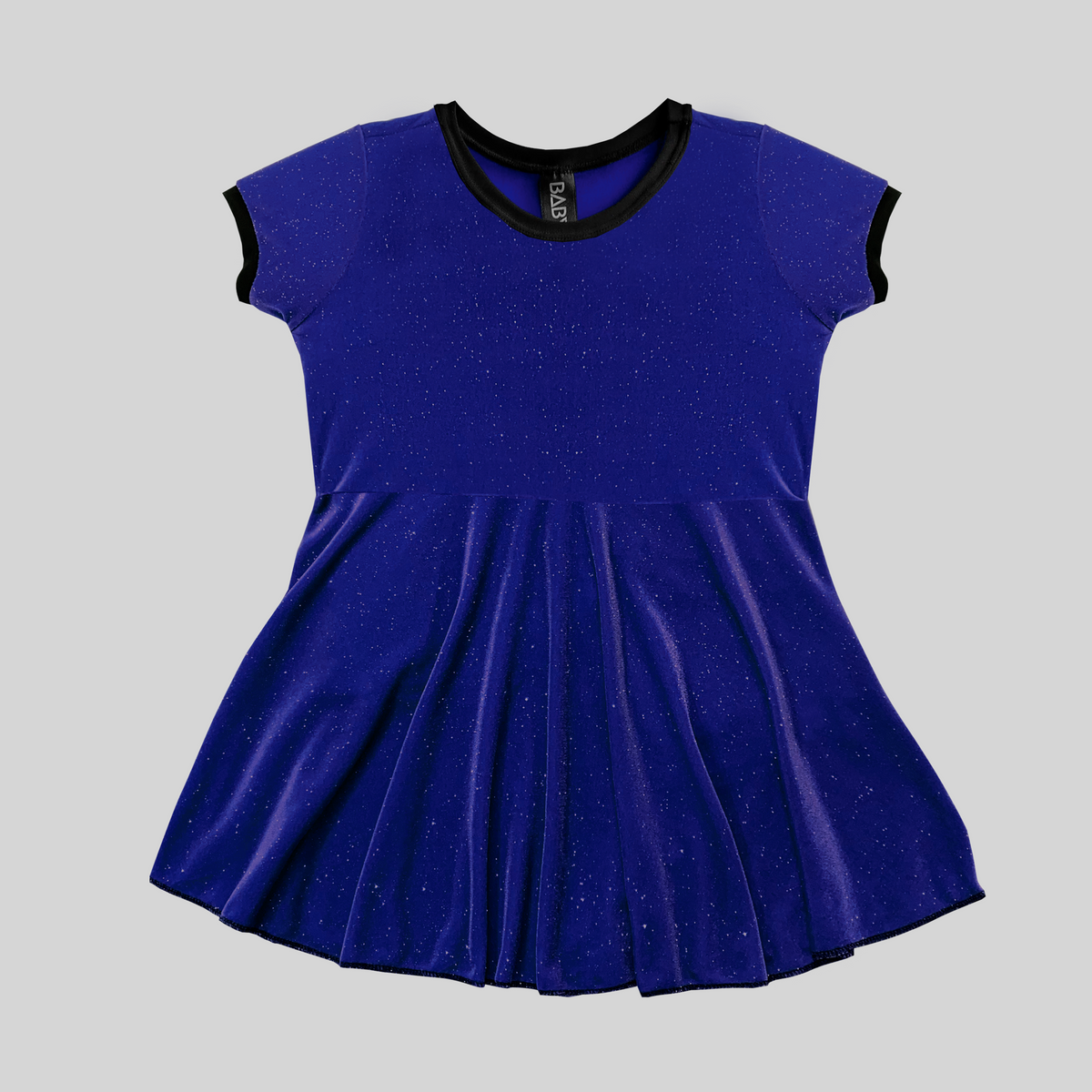 Blue Glitter Velvet Dress - Limited - Baby Teith