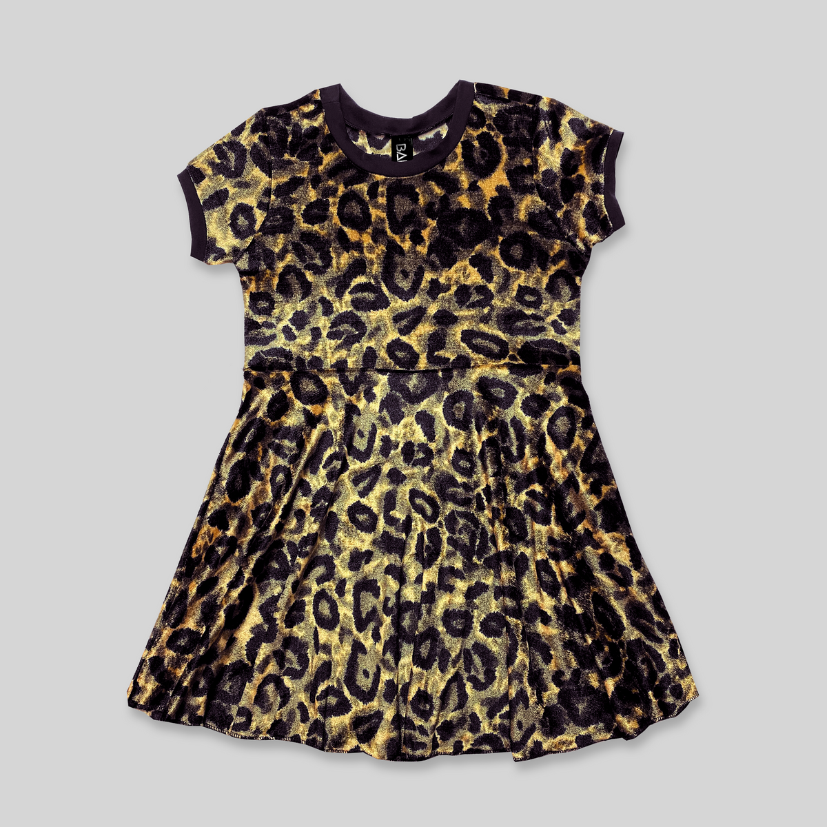 Cheetah Print Velvet Dress - Limited - Baby Teith