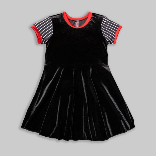 Love My Way Velvet Dress - Baby Teith