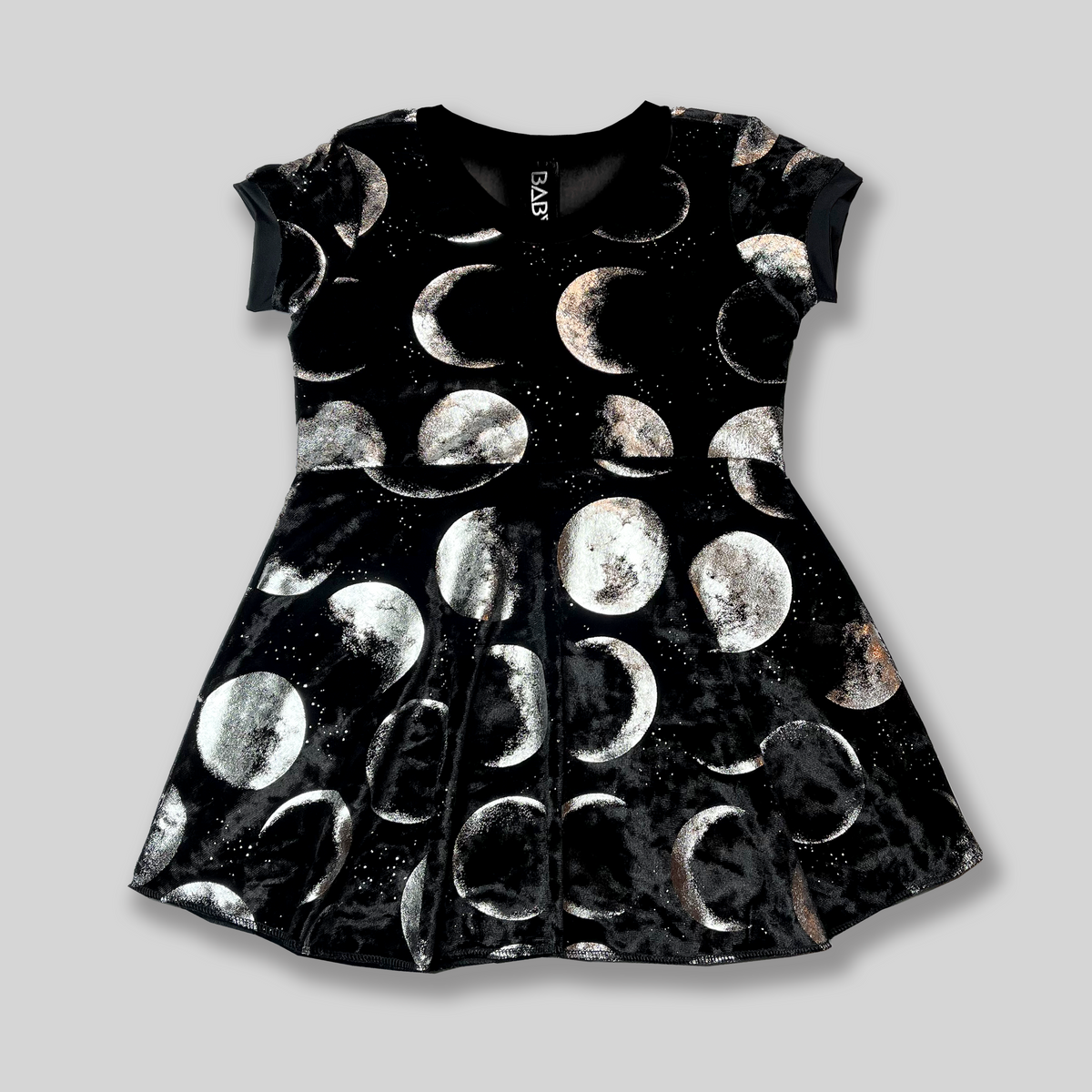 Moon Phases Velvet Dress - Limited - Baby Teith