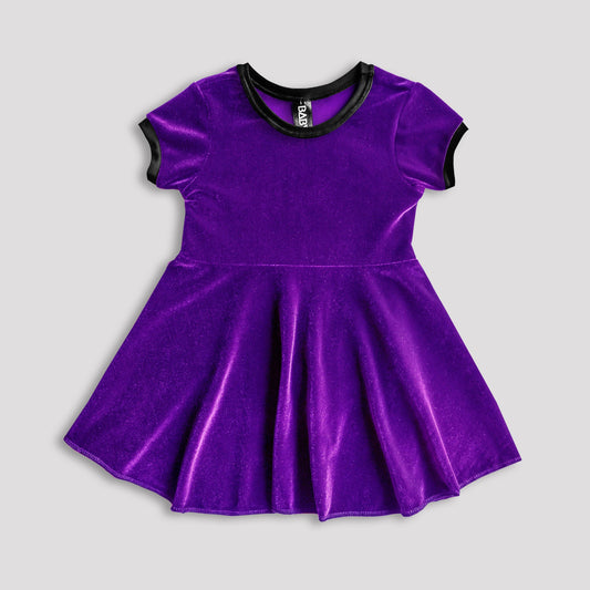 Nightingale Velvet Dress - Baby Teith