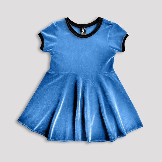 Snow Queen Velvet Dress - Baby Teith