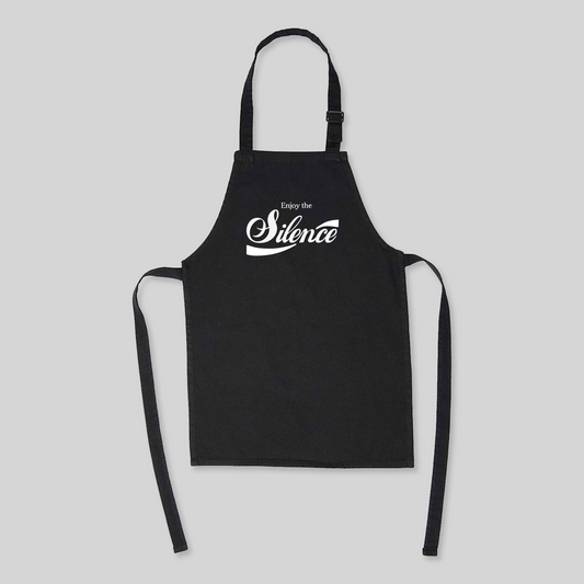 Enjoy the Silence Kids Apron - Baby Teith