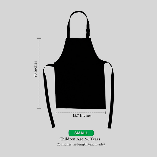 Enjoy the Silence Kids Apron - Baby Teith