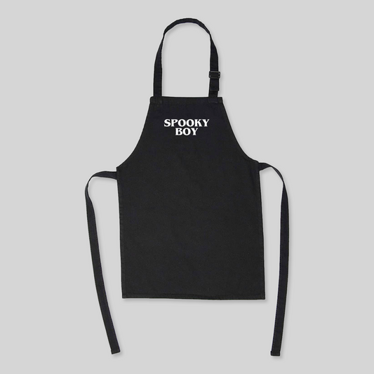 Spooky Boy Kids Apron - Baby Teith