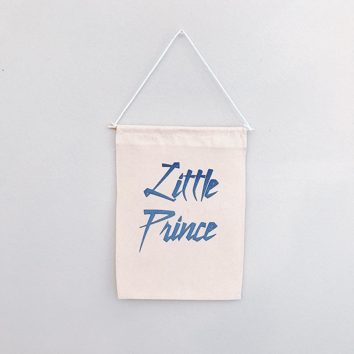 Little Prince / Princess Canvas Banner - Baby Teith