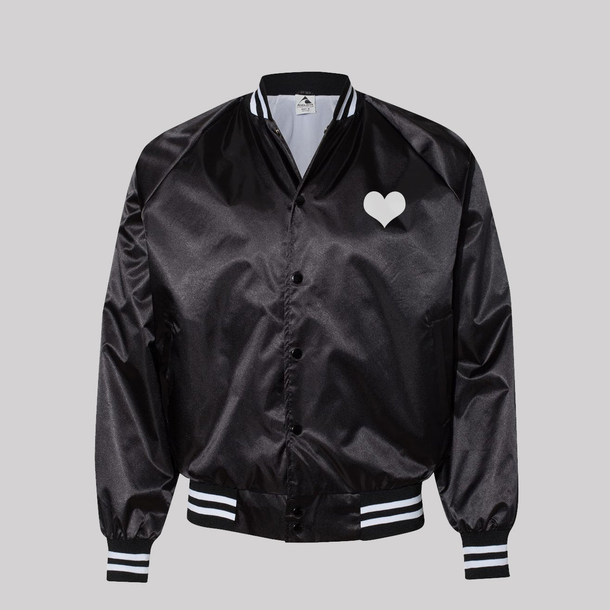 80's Love Songs Satin Unisex Jacket - Baby Teith