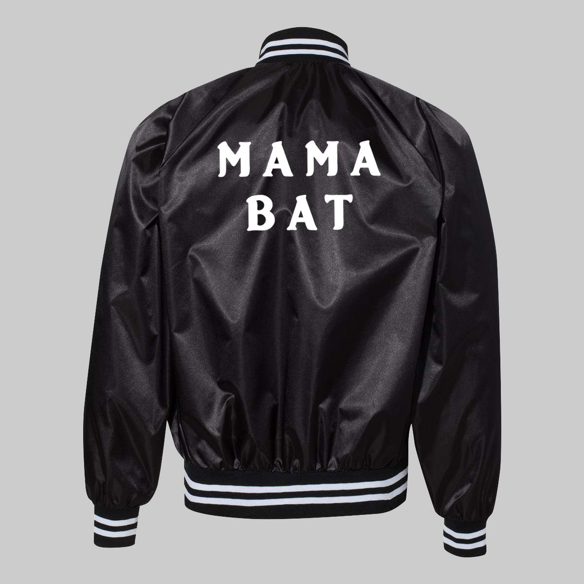 Mama Bat Satin Jacket - Baby Teith
