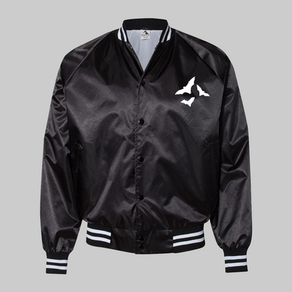 Mama Bat Satin Jacket - Baby Teith