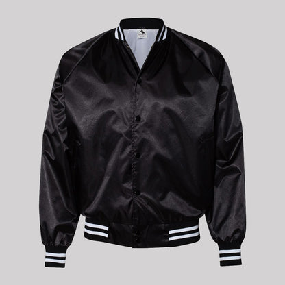 This Must Be the Place Satin Unisex Jacket - Baby Teith