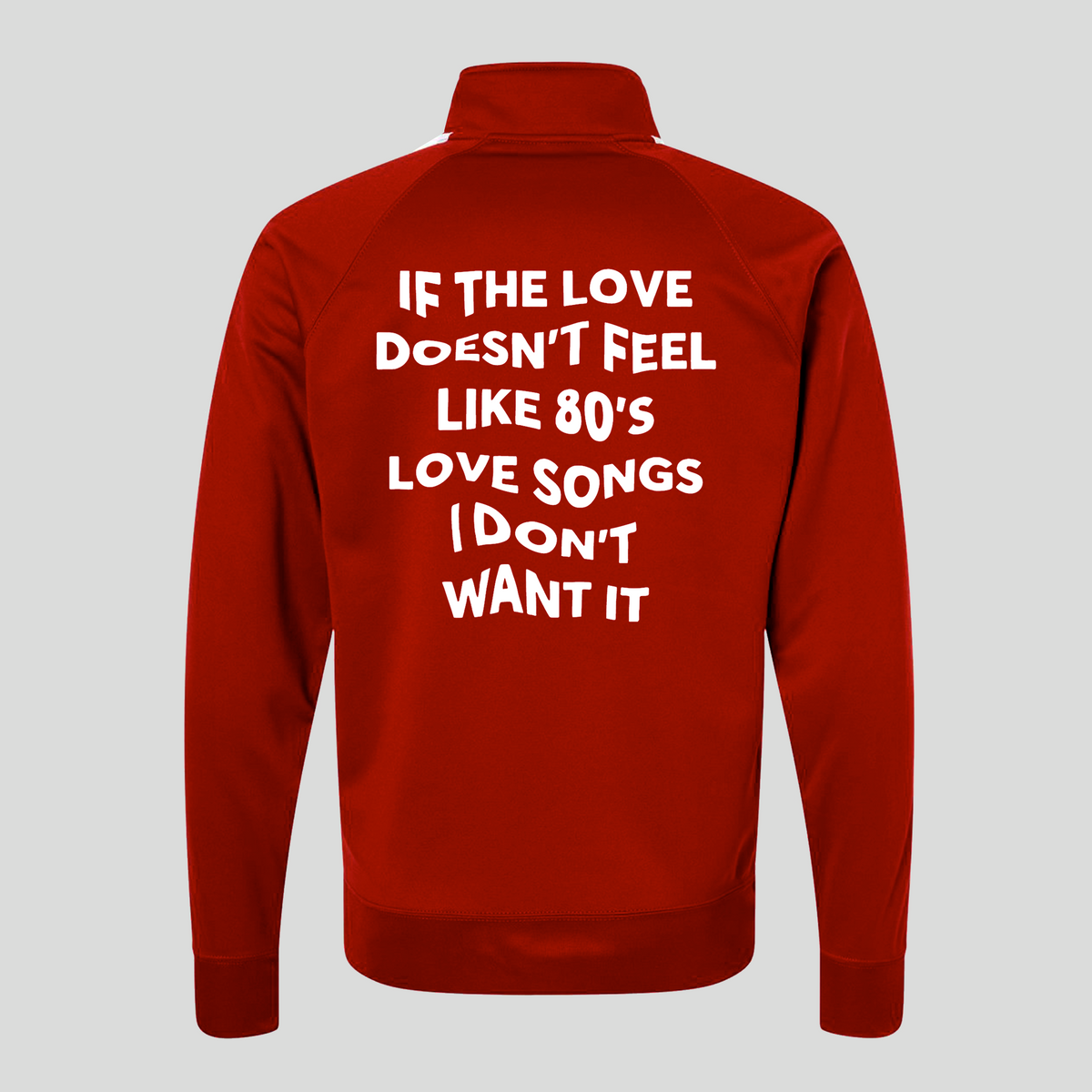 80's Love Songs Track Jacket - Baby Teith