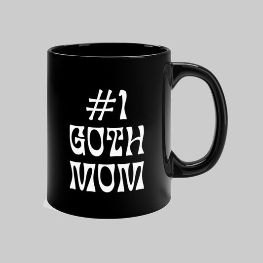#1 Goth Mom Mug - Baby Teith