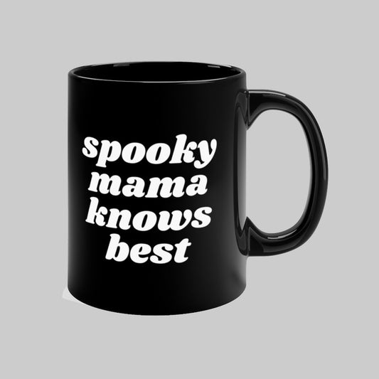 Spooky Mom Knows Best Mug - Baby Teith
