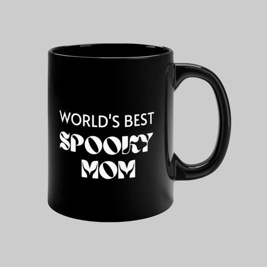 World's Best Spooky Mom Mug - Baby Teith