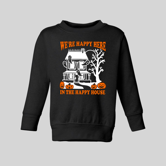 Happy Haunted House Sweatshirt for Kids - Baby Teith