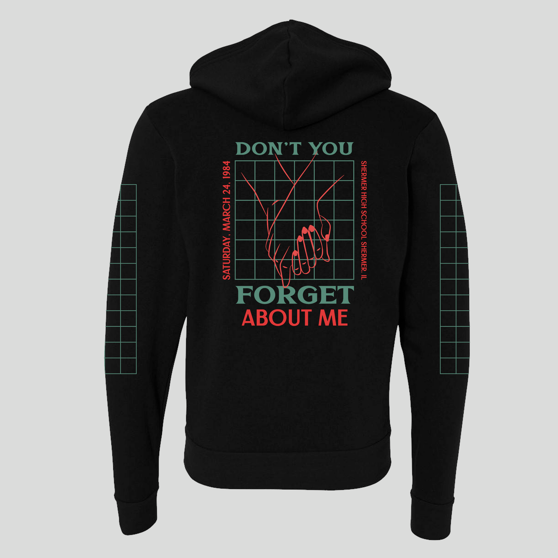 Don't You Forget About Me Unisex Zip-Up Hoodie - Baby Teith