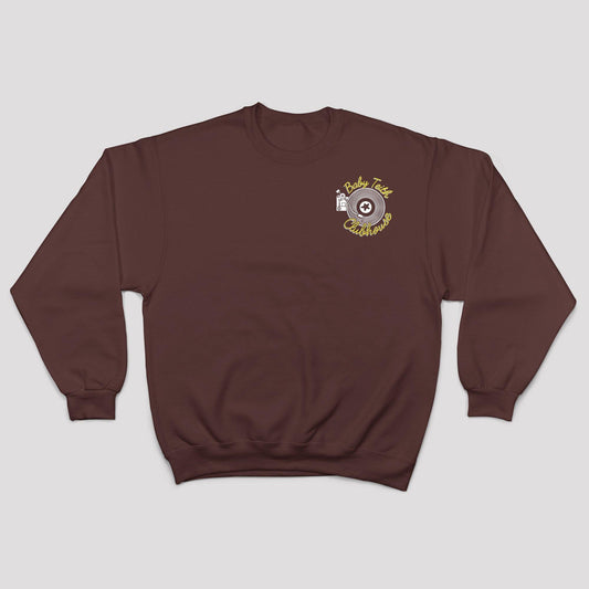 Music and Motherhood Sweatshirt in Maroon - Baby Teith