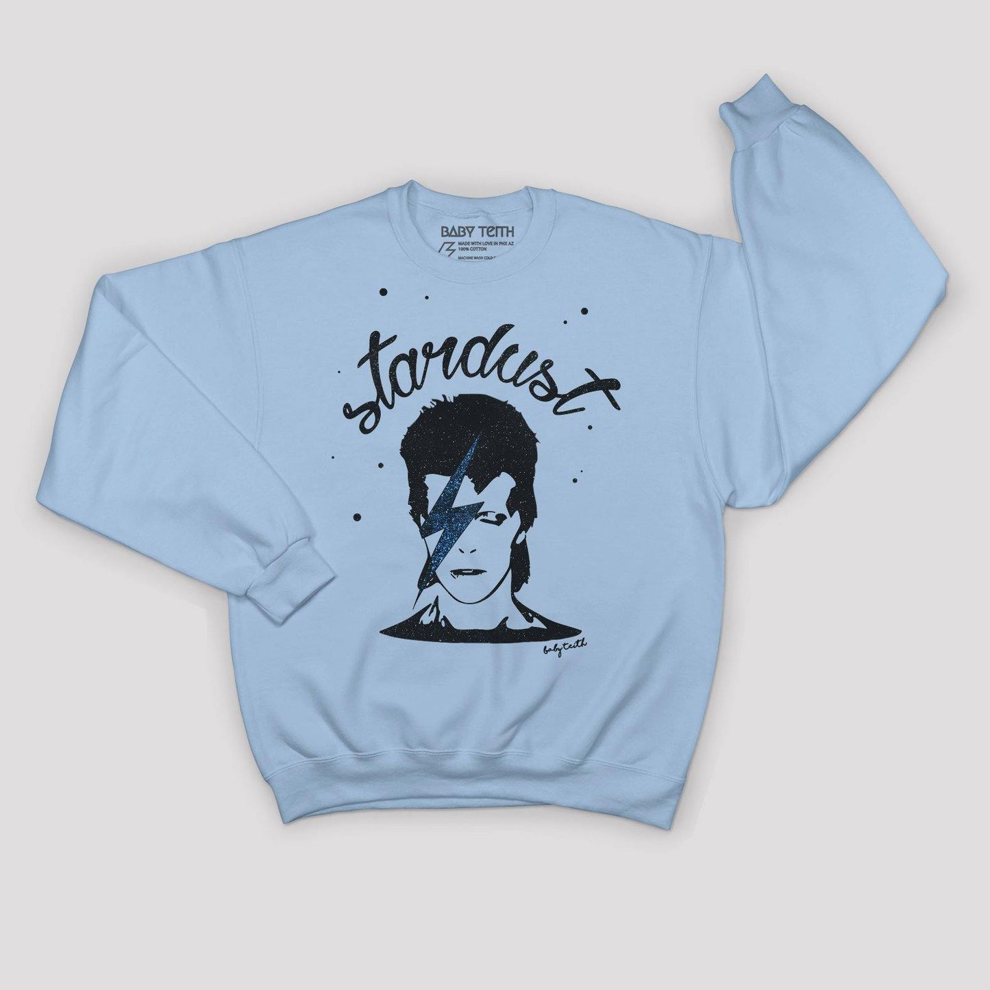 "Stardust" Fleece Sweatshirt for Adults - Baby Teith