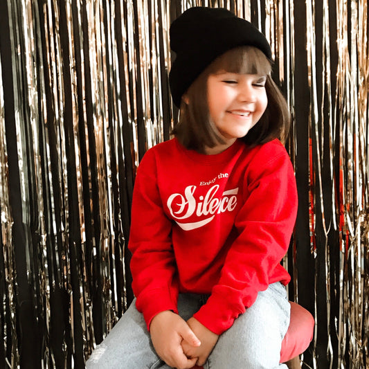 Enjoy The Silence Sweatshirt for Kids - Baby Teith