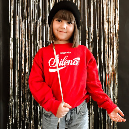 Enjoy The Silence Sweatshirt for Kids - Baby Teith