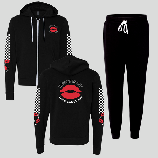 Music Is My Love Language Track Suit - Baby Teith