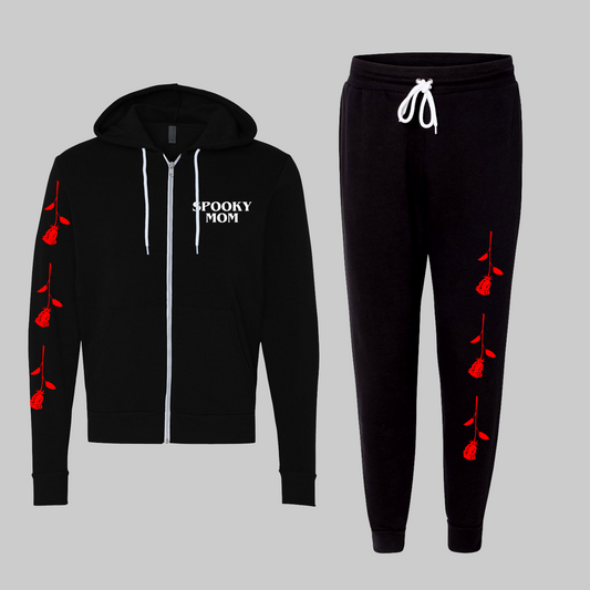 Spooky Mom Track Suit - Baby Teith