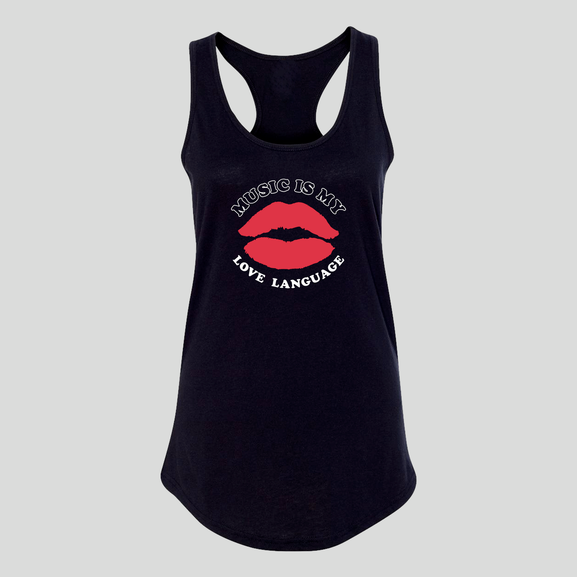 Music is My Love Language Racerback Tank - Baby Teith