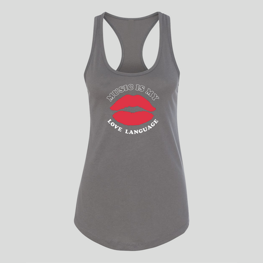 Music is My Love Language Racerback Tank - Baby Teith