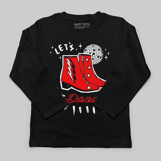 "Let's Dance" Long Sleeve Tee for Kids - Baby Teith