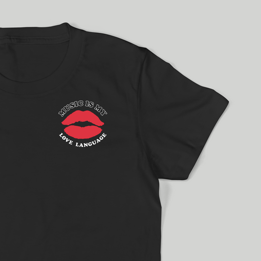 Music is My Love Language Unisex Tee for Adults - Baby Teith