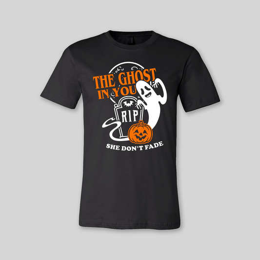 The Ghost In You Halloween Unisex Tee for Adults - Baby Teith