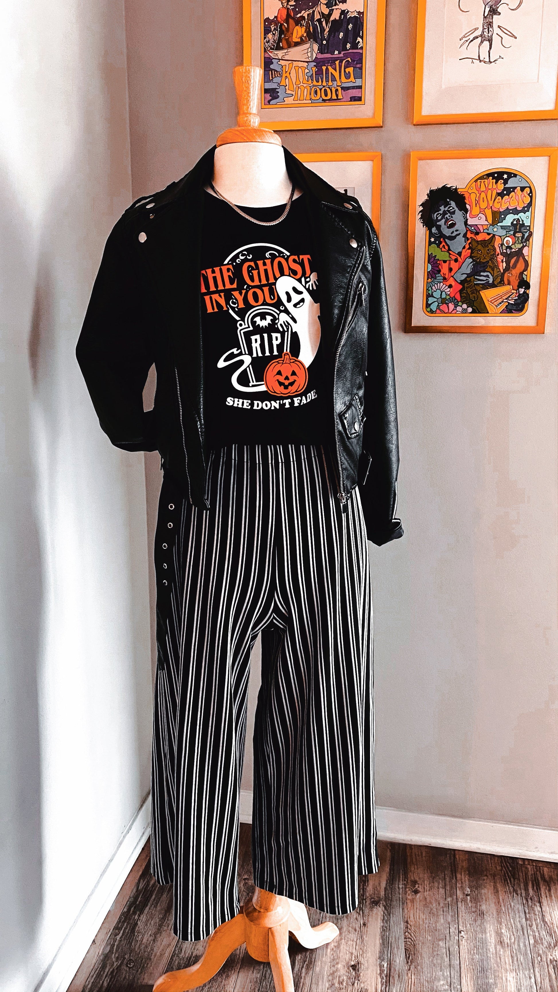 The Ghost In You Halloween Unisex Tee for Adults - Baby Teith