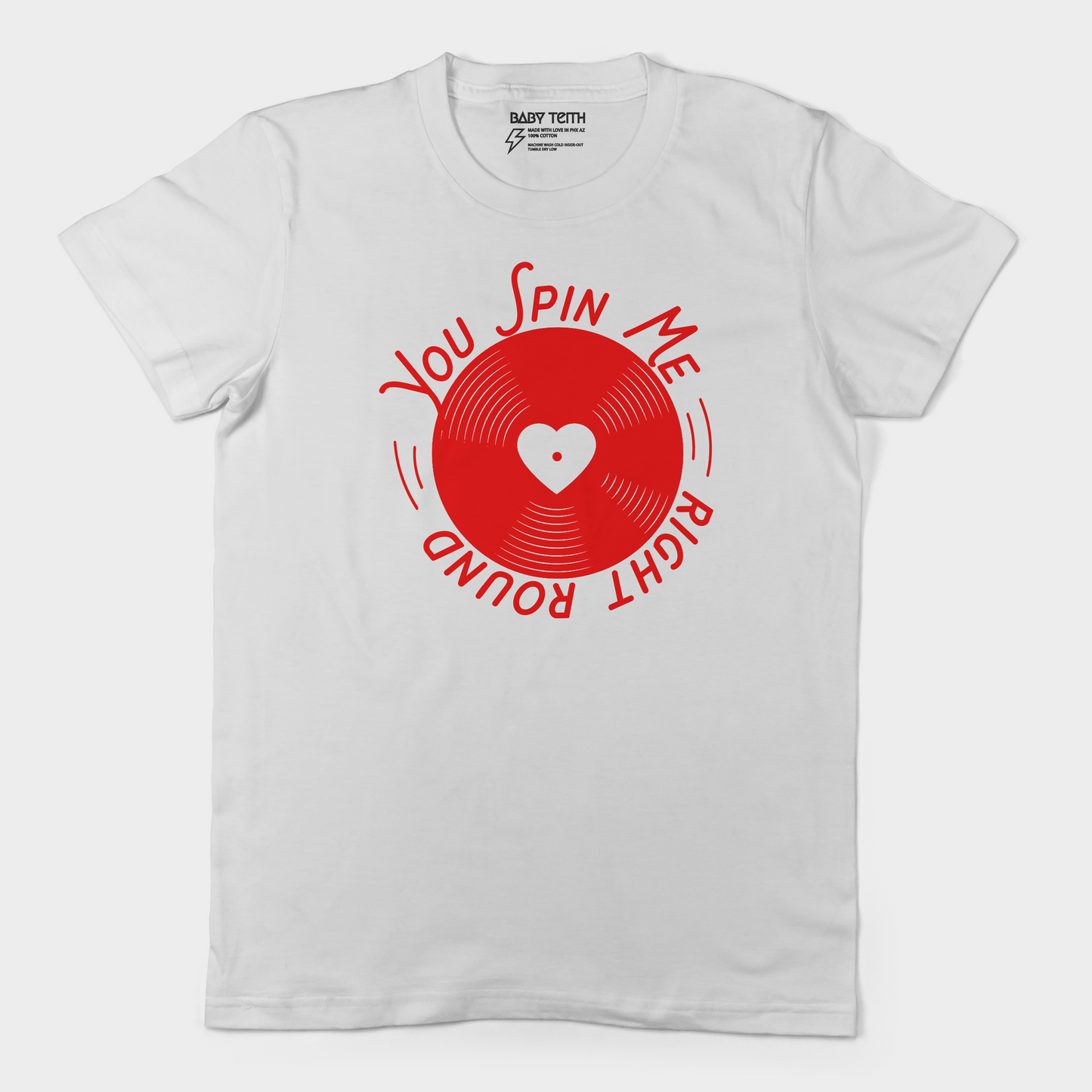 You Spin Me Unisex Tee for Adults (3 Colors) - Baby Teith