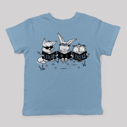 Nature is a Language Tee for Kids (5 Colors) - Baby Teith